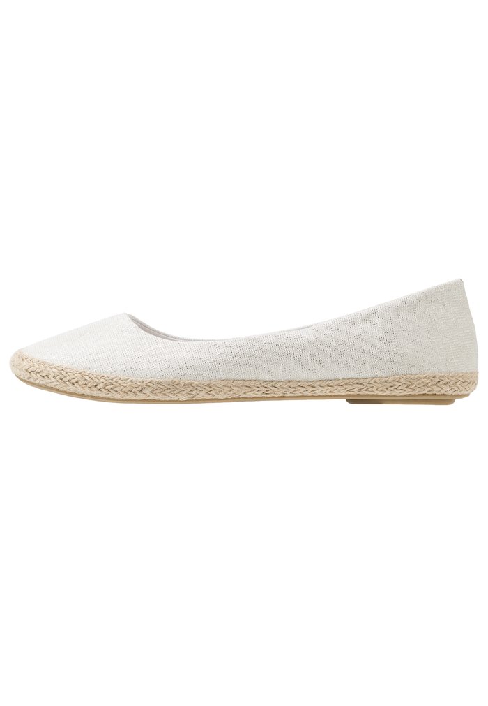 Ballerine Anna Field Espadrillas Plates Slip on Argent Femme | HKN-8304624